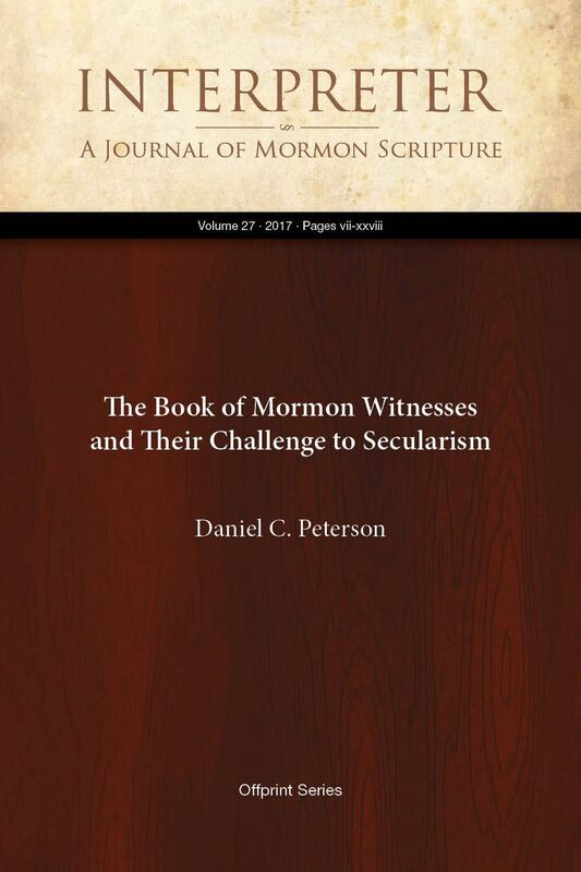 The Book of Mormon Witnesses and Their Challenge to Secularism