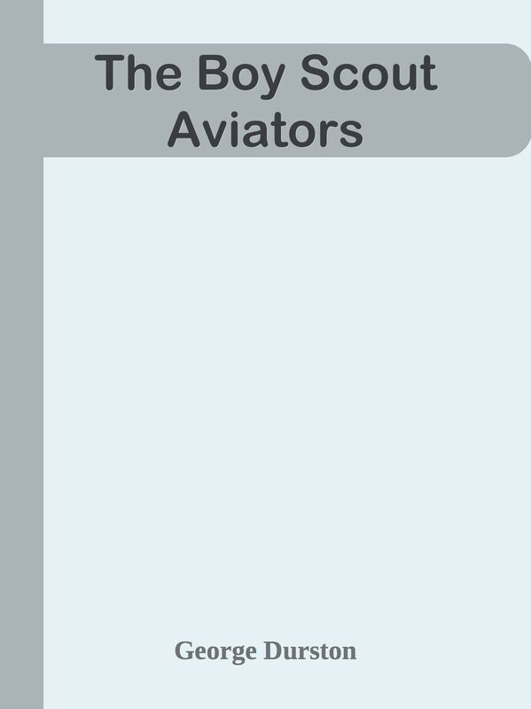 The Boy Scout Aviators