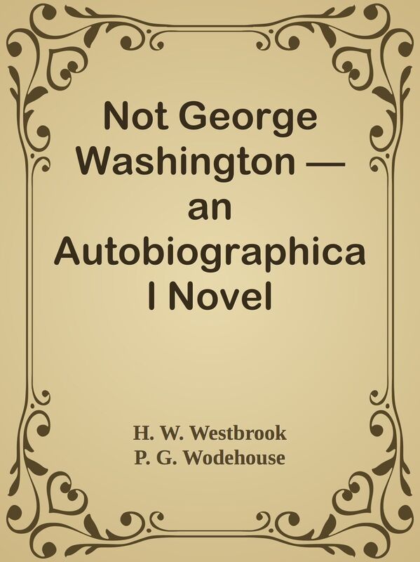 Not George Washington an Autobiographical Novel