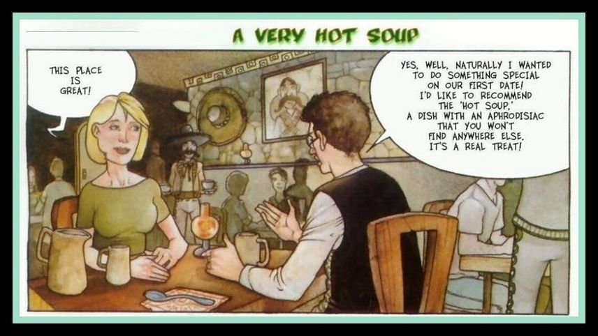 A very Hot Soup (Erotic Comic)