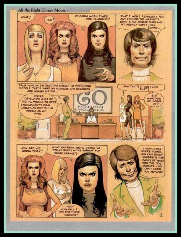 All the Right Career Moves (Erotic Comic)