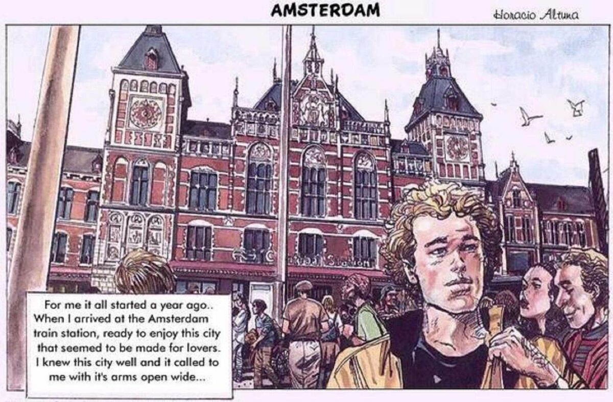Amsterdam (Erotic Comic)