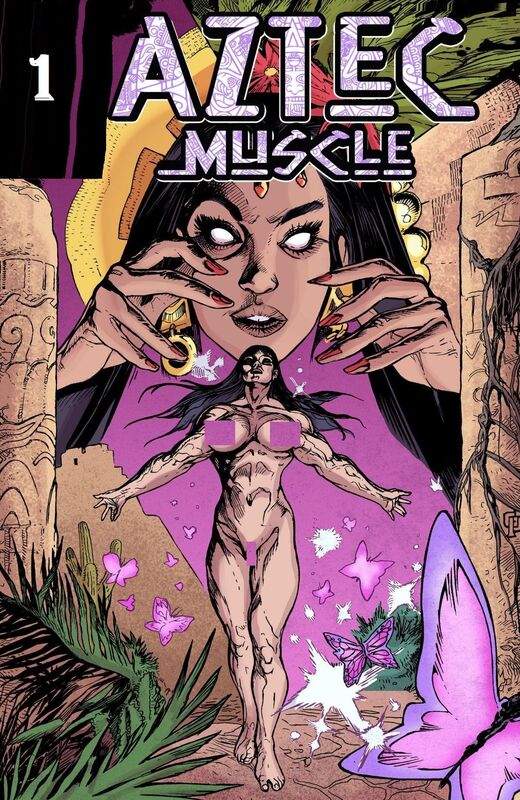 Aztec Muscle # 01 (Erotic Comic)