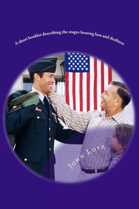 A short booklet describing the stages hearing loss and deafness