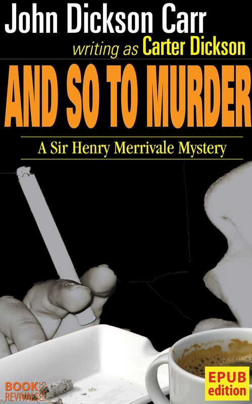 And So to Murder