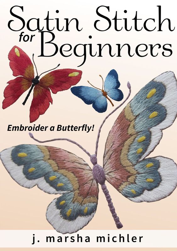 Satin Stitch for Beginners: Embroider a Butterfly!