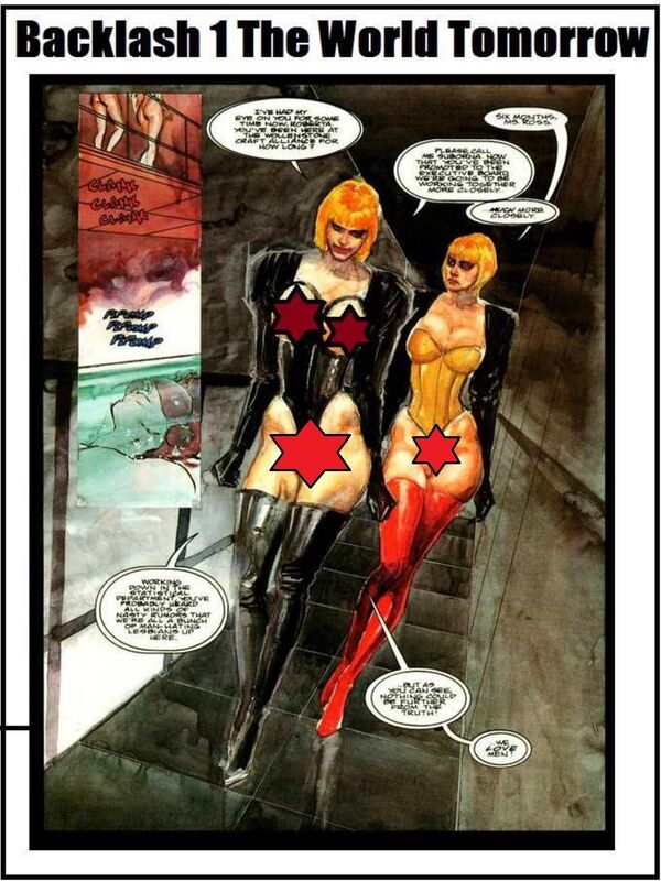Backlash 01 The World Tomorrow (Erotic comic)