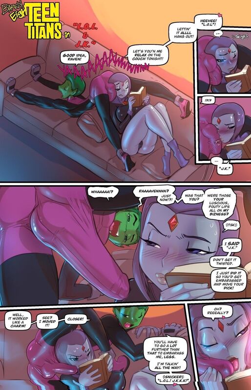 Barely Eighteen Titans (Erotic Comic)