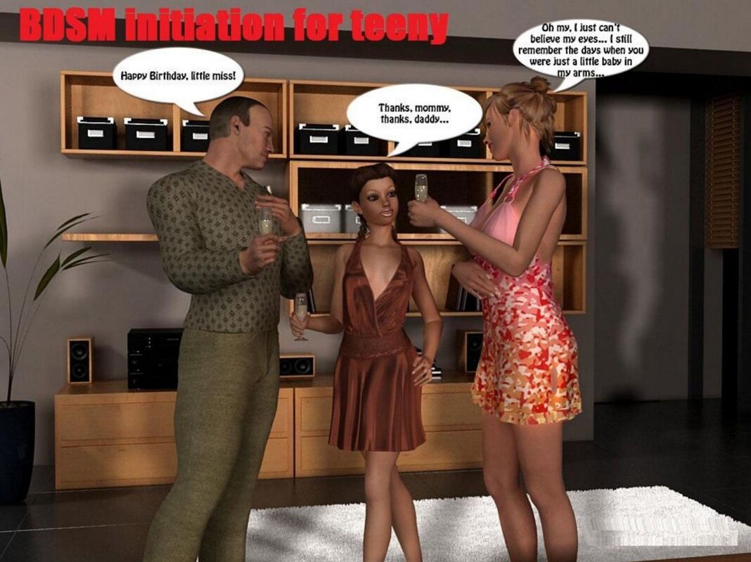 BDSM Initiation for Teeny (Erotic Comic)