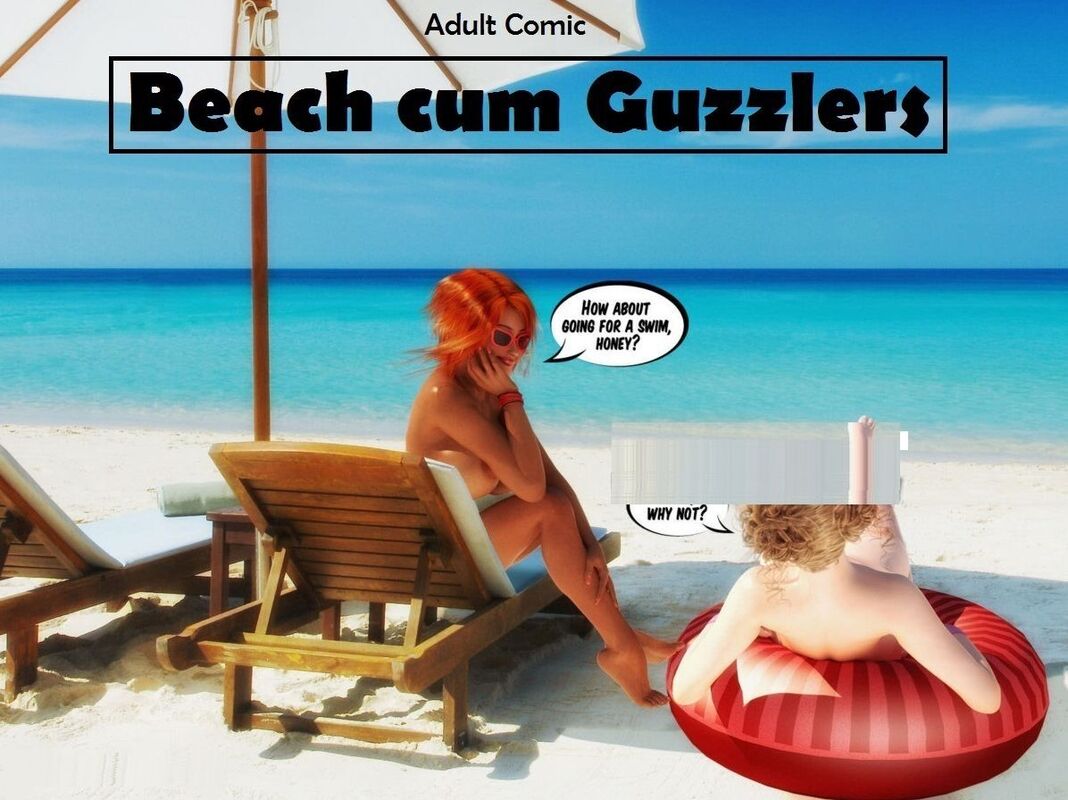 Beach cum Guzzlers (Erotic Comic)