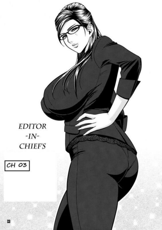 Beautiful Editor in Chief's Secret # 03 (Erotic Comic)
