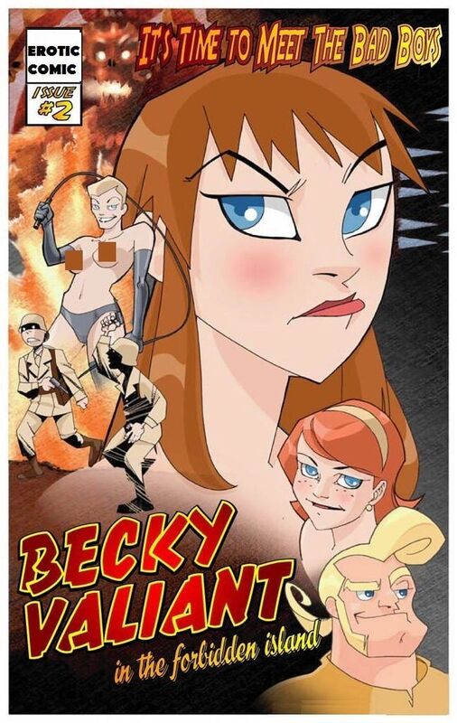 Becky Valient In the Forbbiden Island (Erotic Comic) # 02