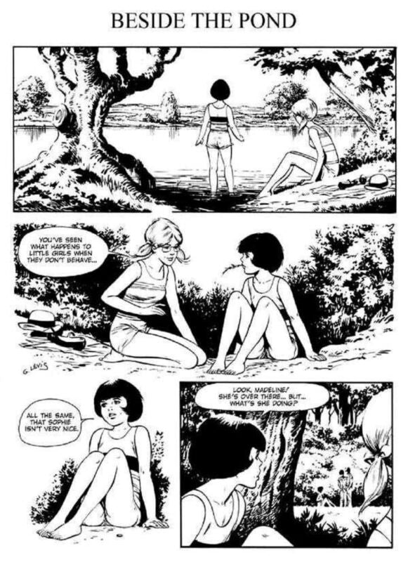 Beside the Pond (Erotic comic)