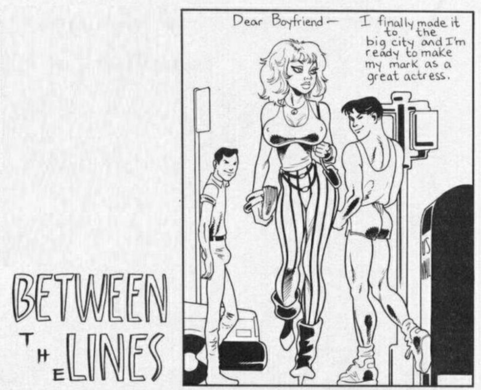 Between The Lines (Erotic Comic)