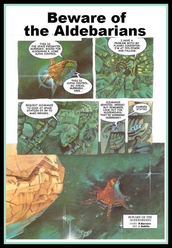 Beware of the Aldebarians (Erotic Comic)