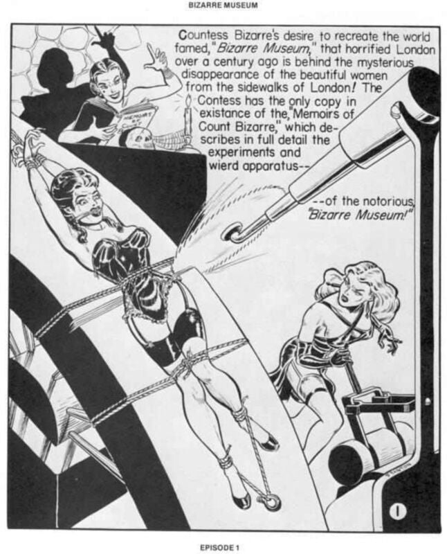 Bizarre Museum (Erotic Comic)