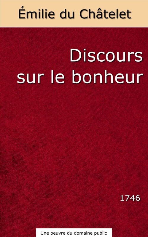 Discours sur le bonheur