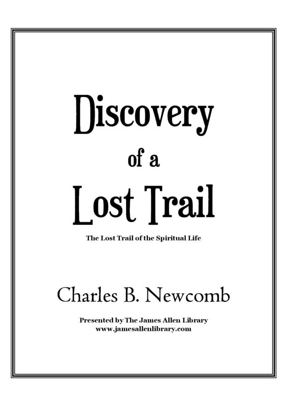 Discovery of a Lost Trail