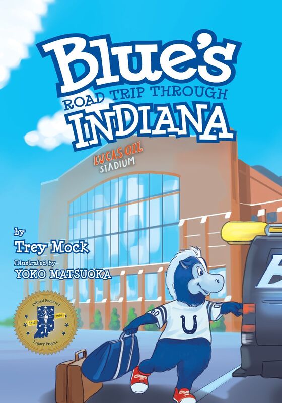 Blue's Road Trip through Indiana