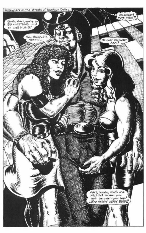 Blonde Avenger # 01 (Erotic Comic)