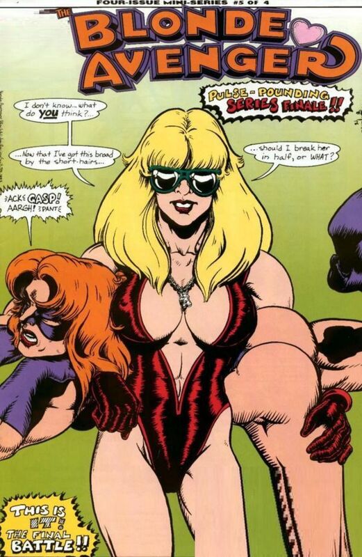 Blonde Avenger # 05 (Erotic Comic)