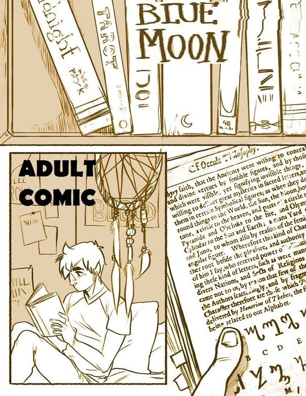 Blue Moon (Erotic Comic)