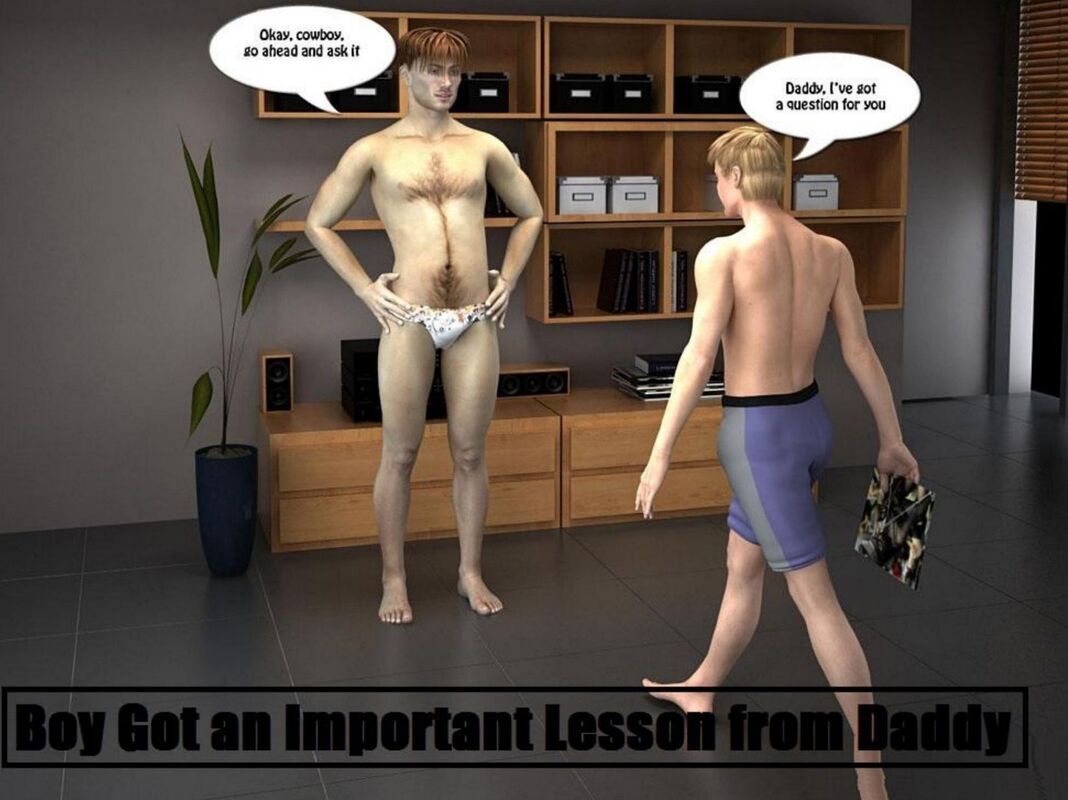 Boy Got an Important Lesson (Erotic Comic)