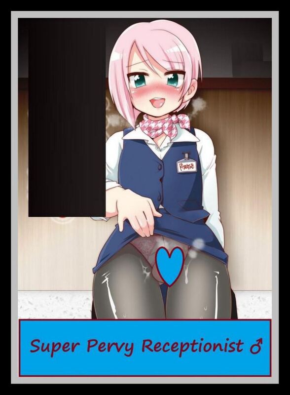 Super Pervy Receptionist - Hentai
