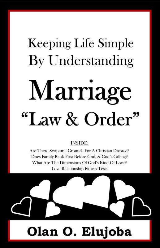 Keeping Life Simple By Understanding Marriage "Law & Order"