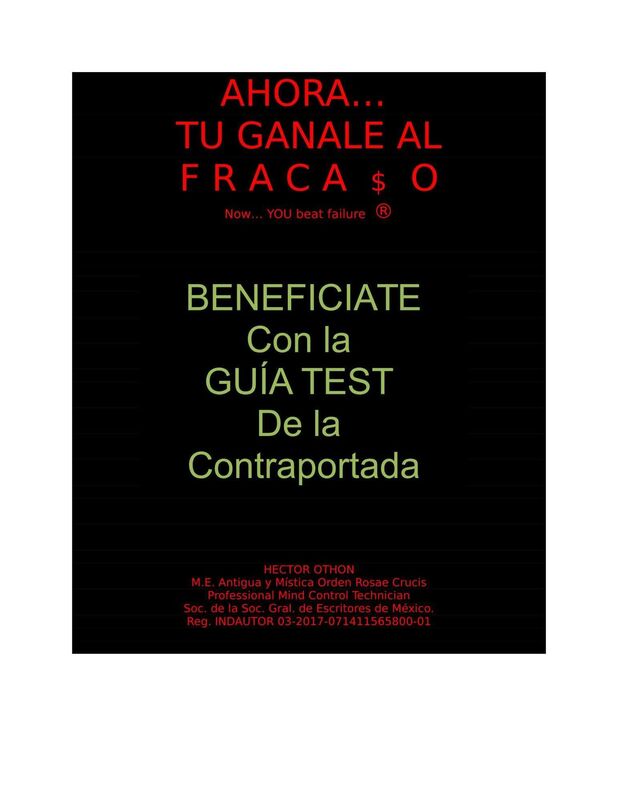 Ahora... Tu Ganale al Fraca$o. Now... YOU beat failure