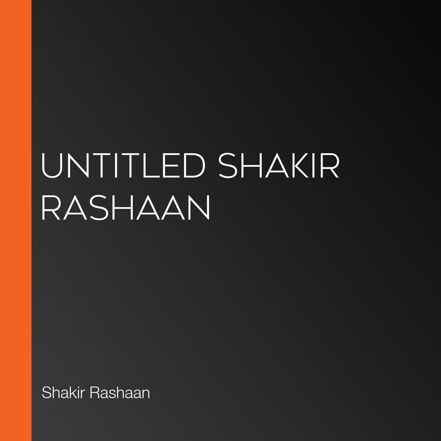 Untitled Shakir Rashaan