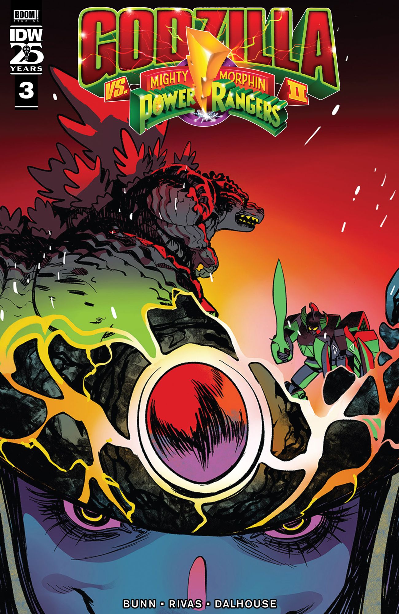 Godzilla Vs. The Mighty Morphin Power Rangers II #3