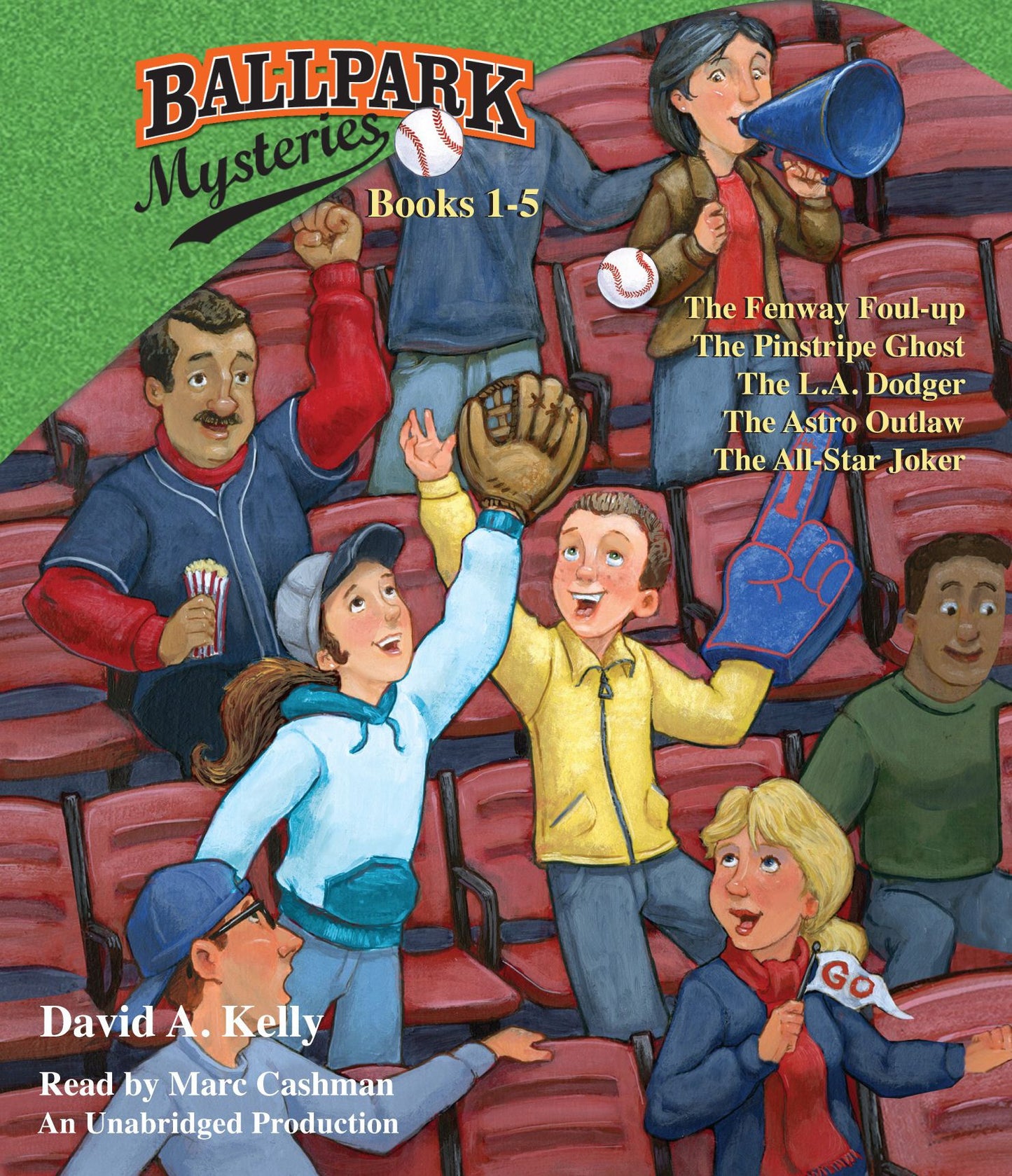 Ballpark Mysteries Collection: Books 1-5: #1 The Fenway Foul-up; #2 The Pinstripe Ghost; #3 The L.A. Dodger; #4 The Astro Outlaw; #5 The All-Star Joker