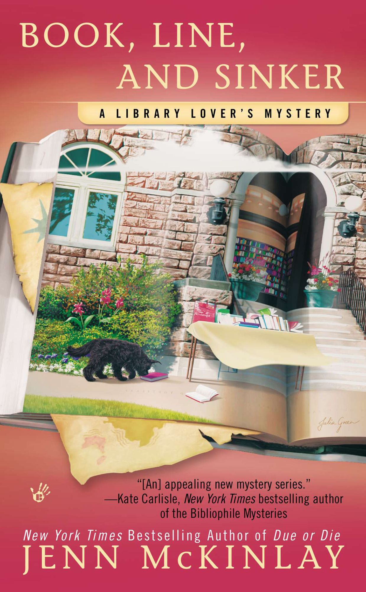 Book, Line, and Sinker: A Library Lover's Mystery