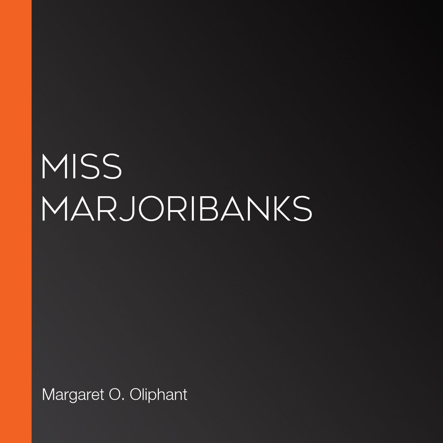 Miss Marjoribanks