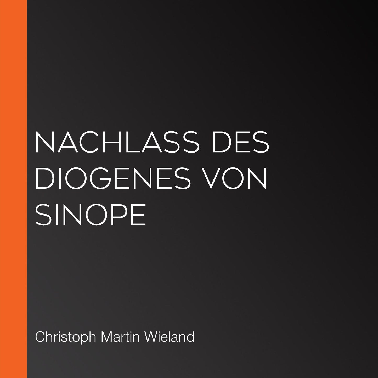 NachlaÃY des Diogenes von Sinope