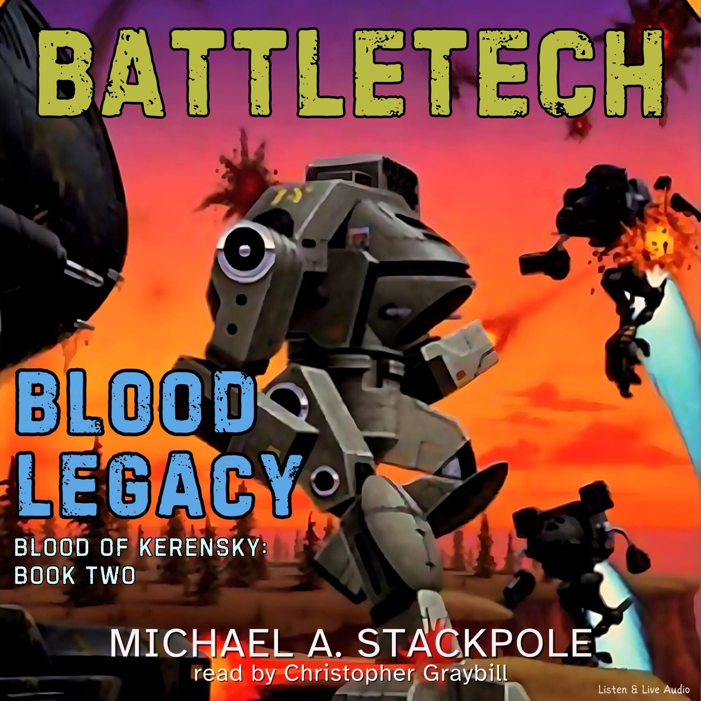 BattleTech: Blood Legacy: Blood of Kerensky, Vol. 2 (Abridged)