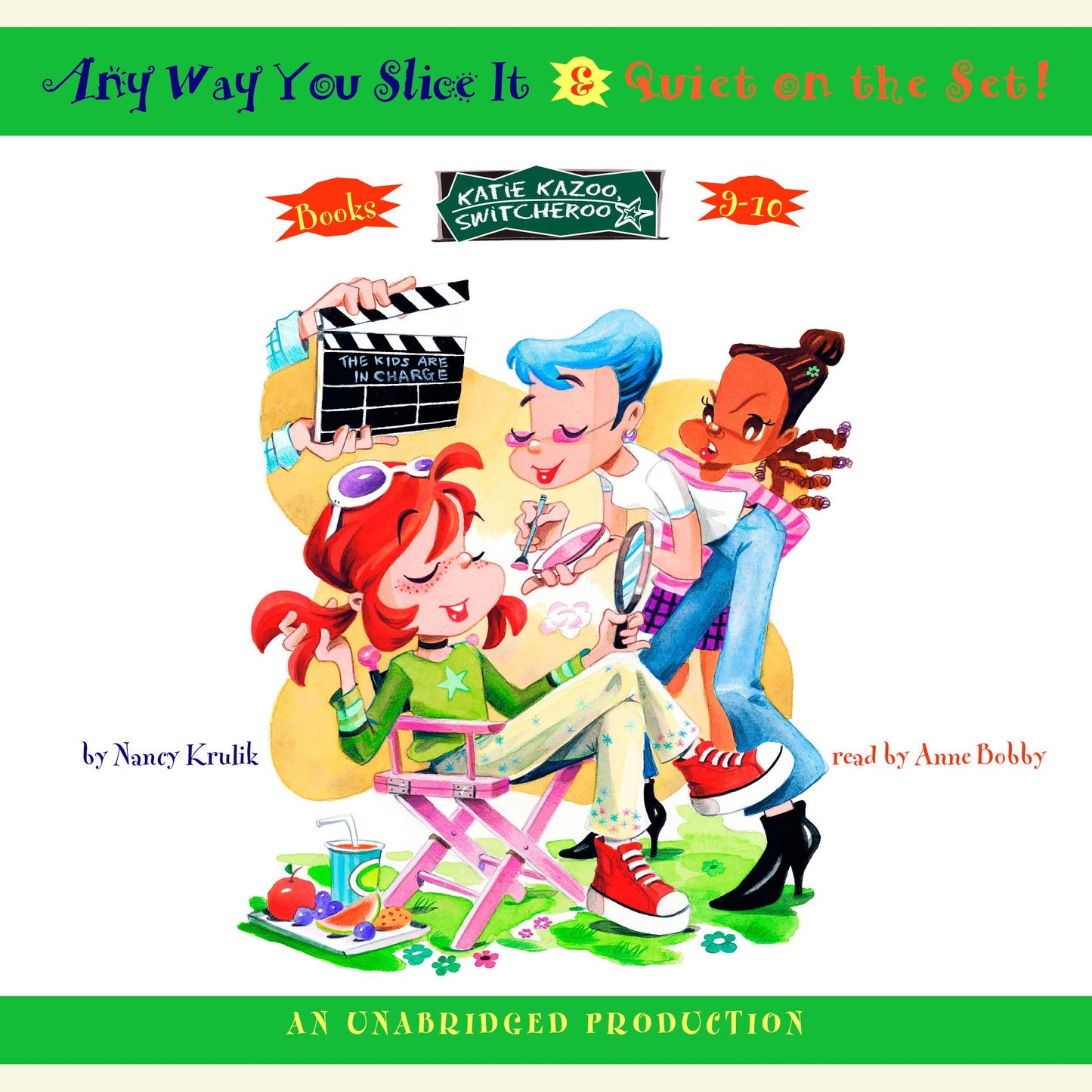 Katie Kazoo, Switcheroo: Books 9 & 10: Any Way You Slice It; Quiet on the Set!