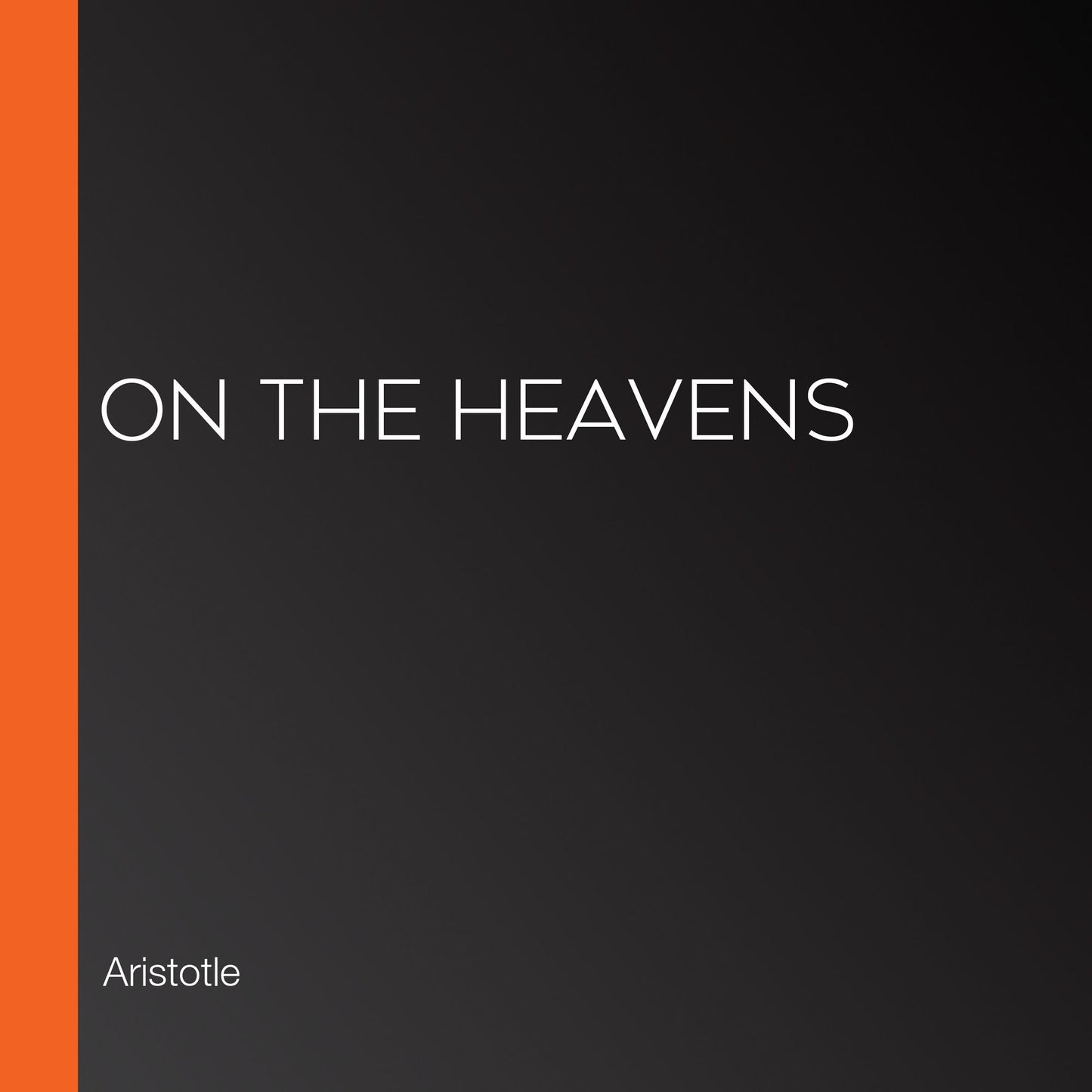 On the Heavens