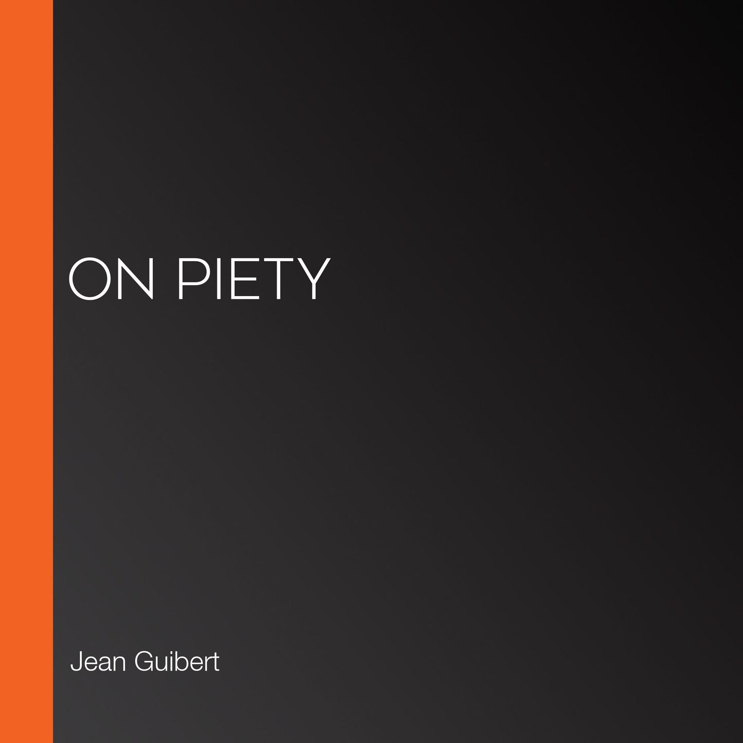 On Piety