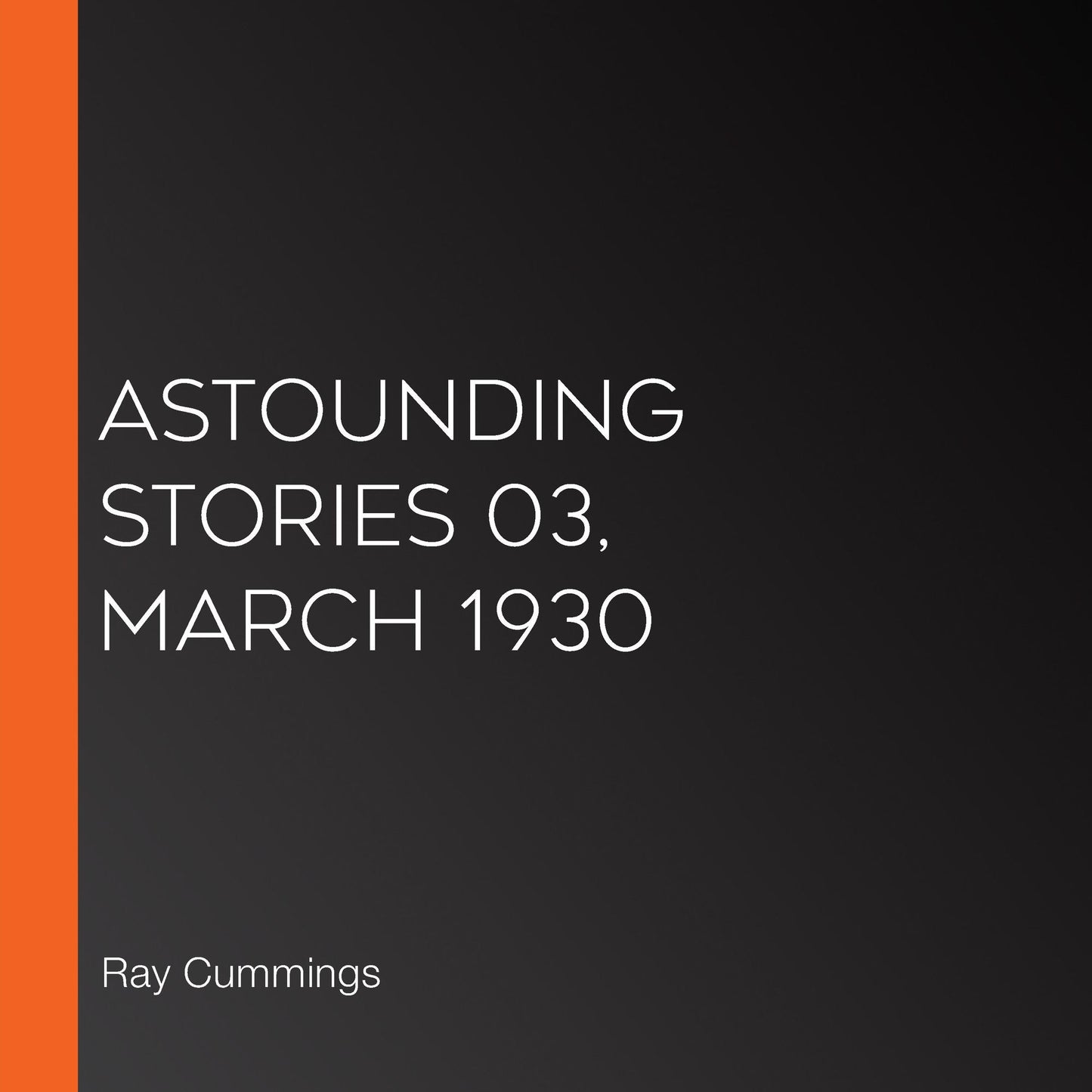 Astounding Stories 03, March 1930