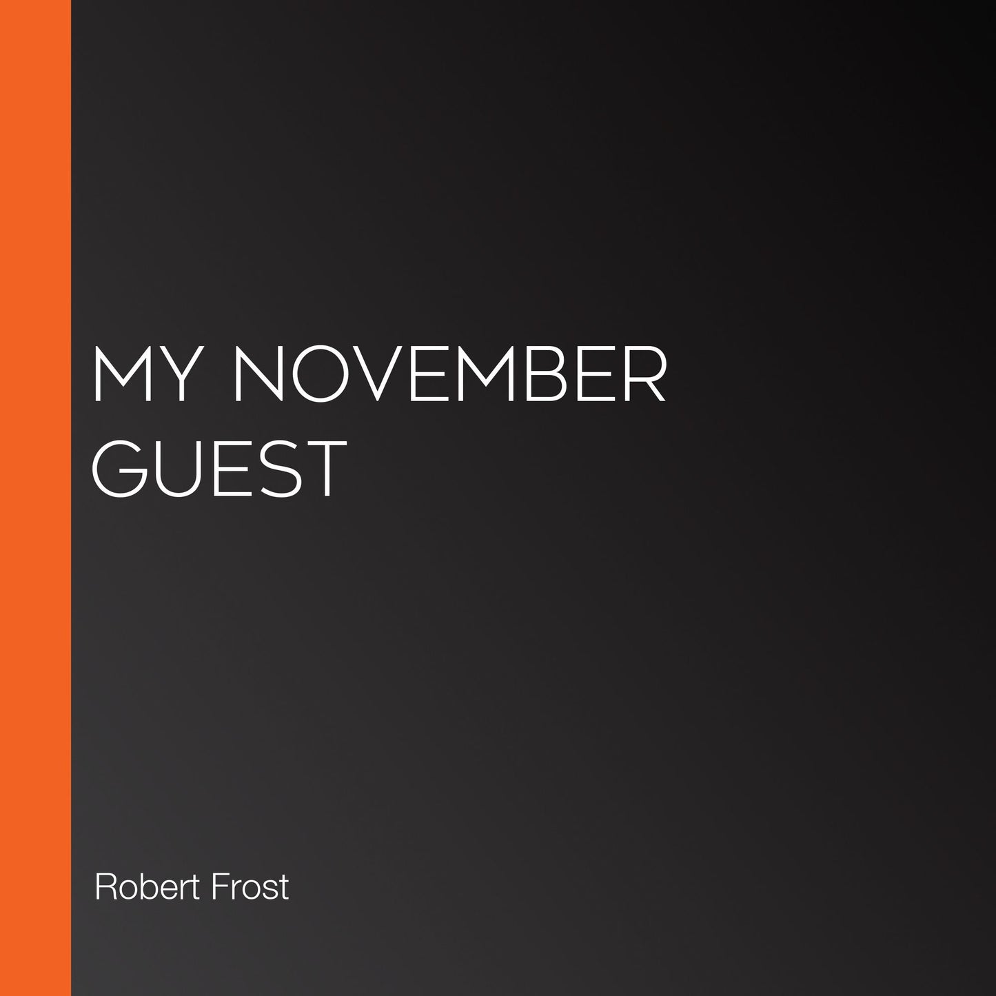 My November Guest