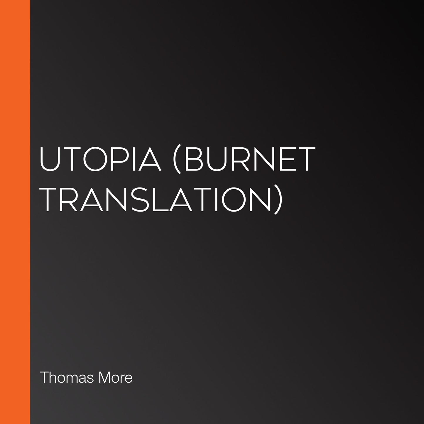 Utopia (Burnet translation)