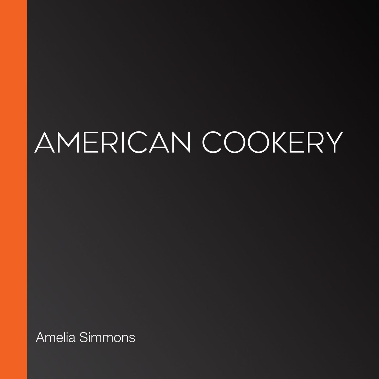 American Cookery