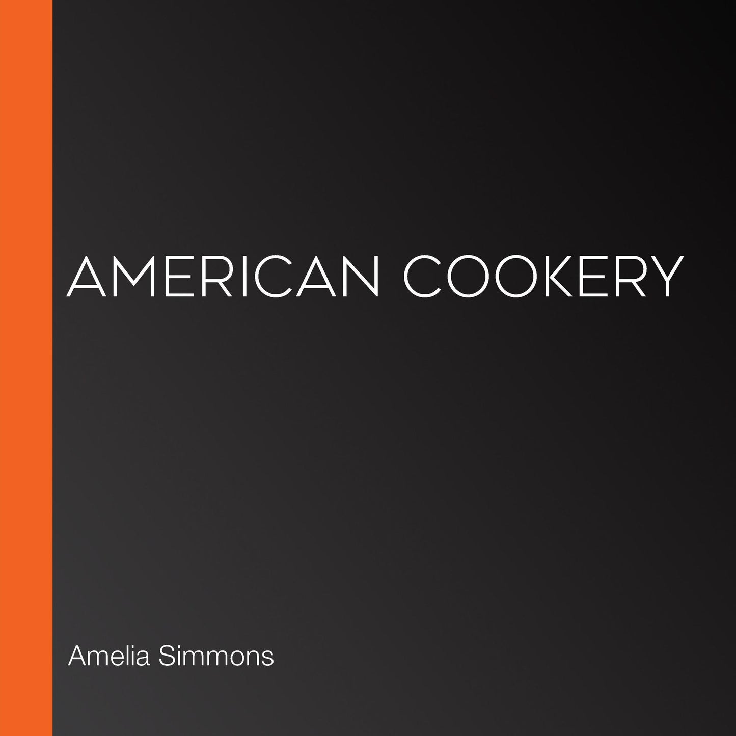 American Cookery