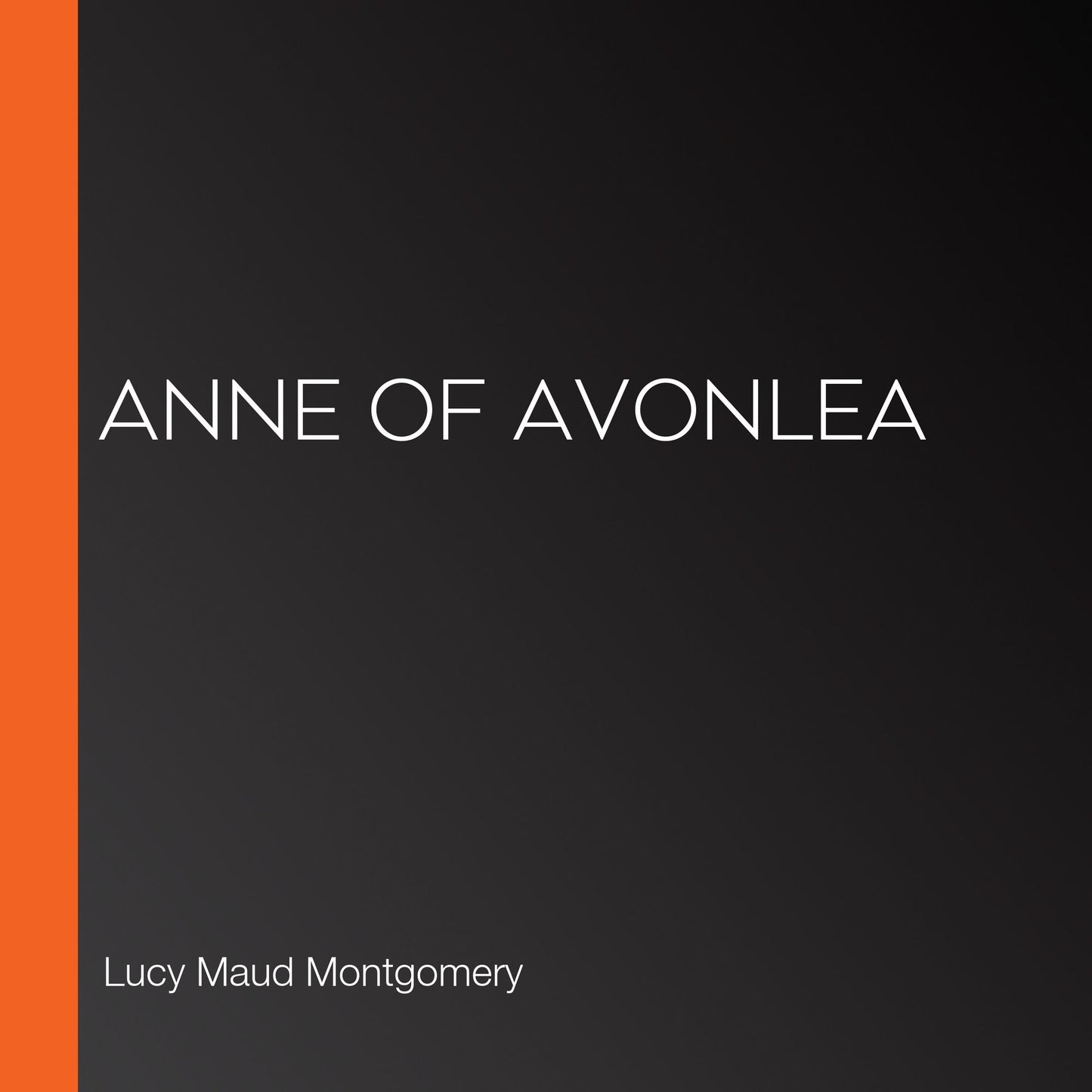 Anne of Avonlea