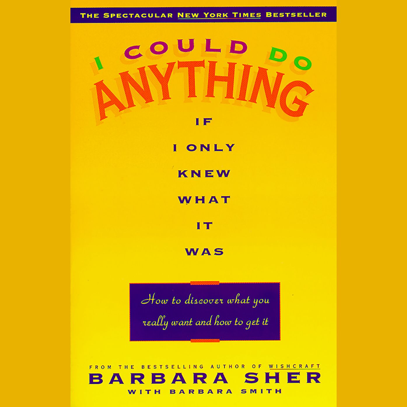 I Could Do Anything If I Only Knew What it Was: How to Discover What You Really Want and How to Get It (Abridged)