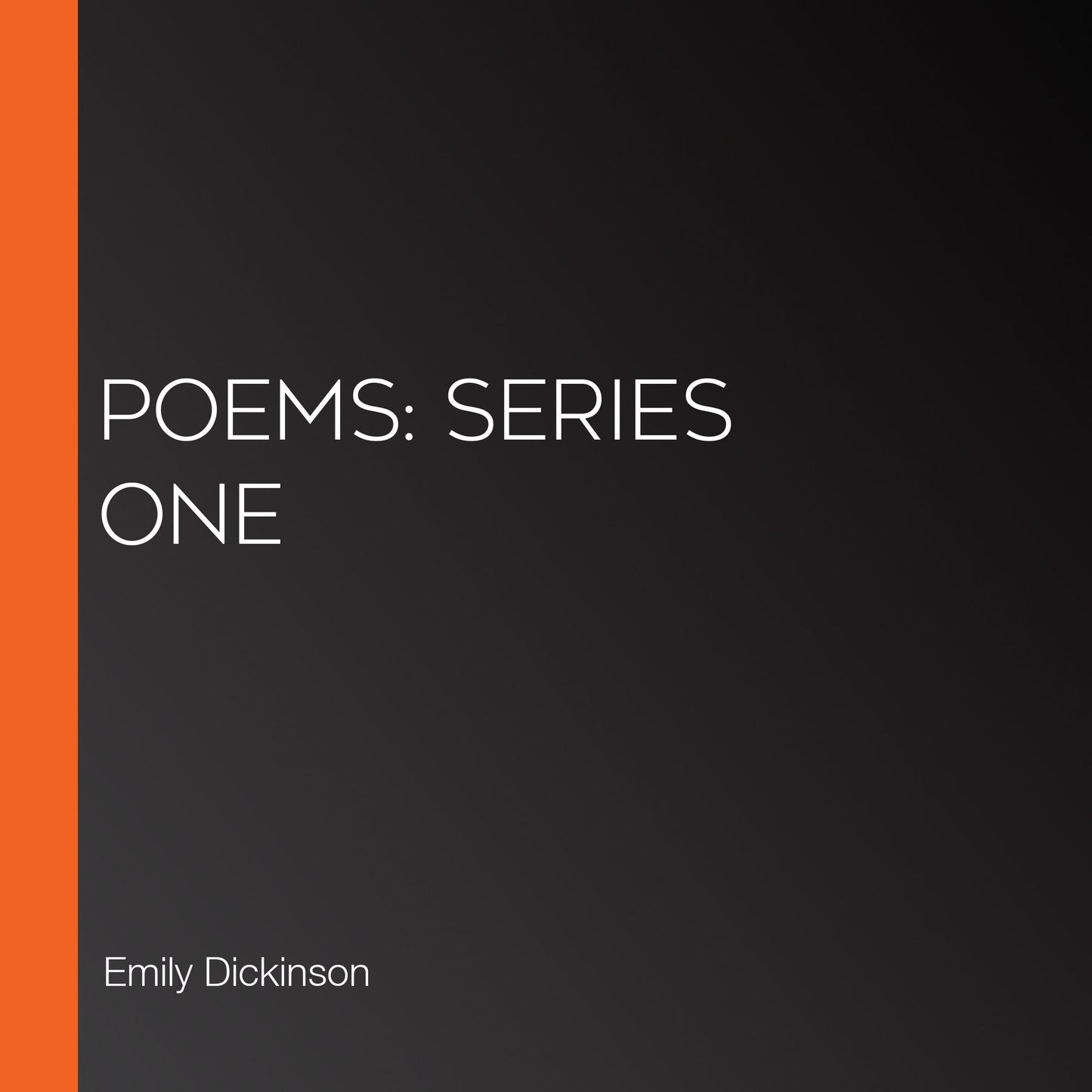 Poems: Series One