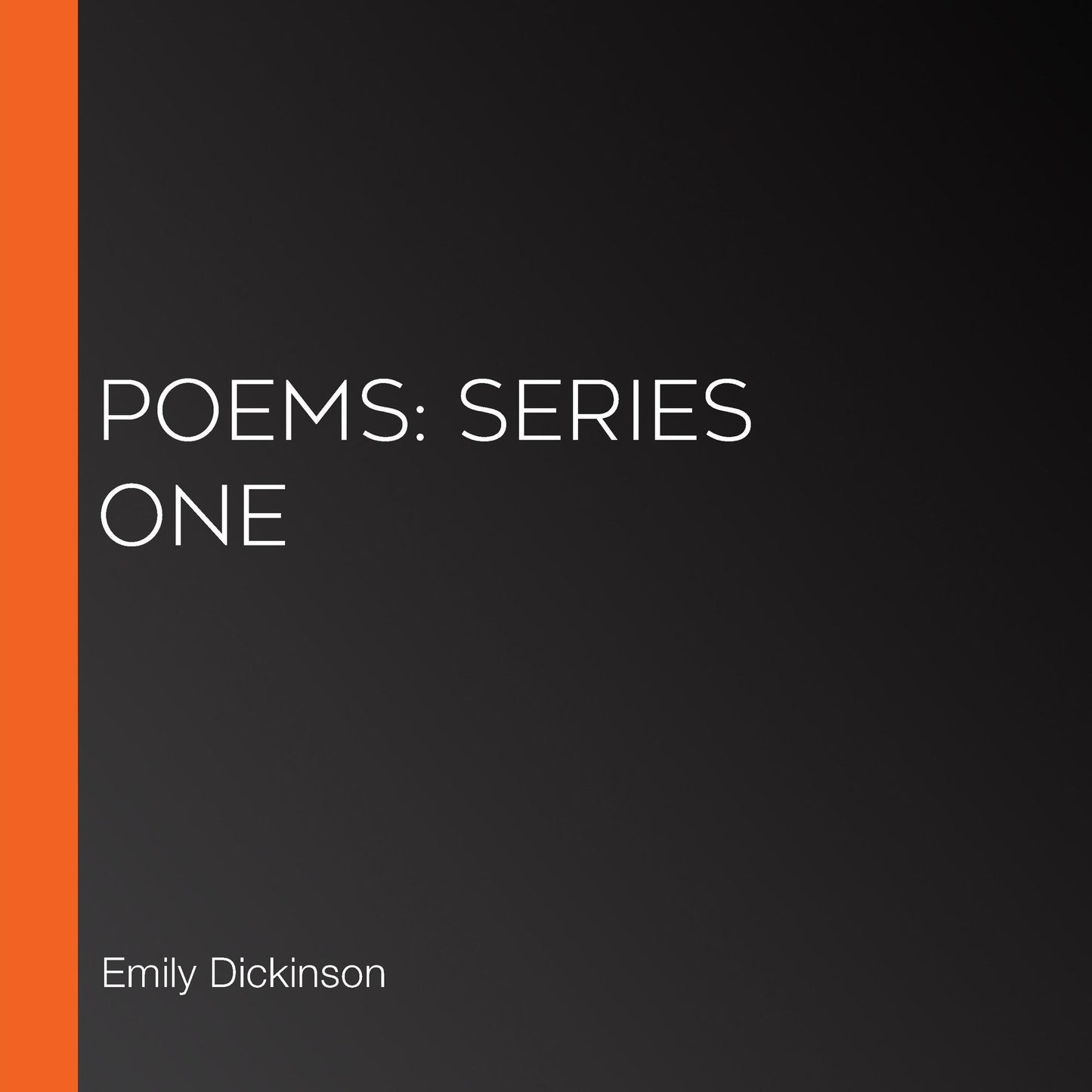 Poems: Series One