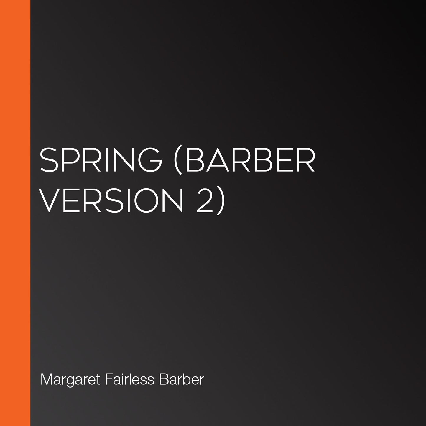Spring (Barber version 2)